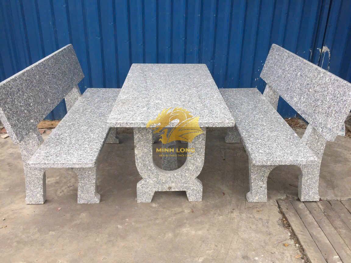 Giới Thiệu Xưởng Sản Xuất Bàn Ghế Đá Hoa Cương Minh Long Tại Bình Dương