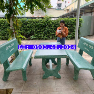 Mua Bộ Bàn Ghế Đá Chữ Nhật Màu Xanh: Đẹp, Chất Lượng, Giá Tốt Nhất 2025